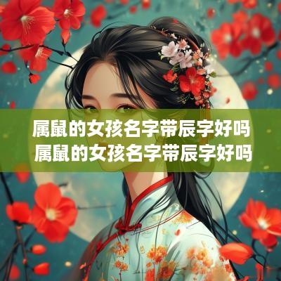 属鼠的女孩名字带辰字好吗 属鼠的女孩名字带辰字好吗