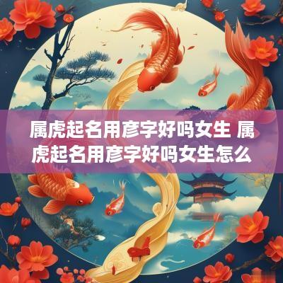 属虎起名用彦字好吗女生 属虎起名用彦字好吗女生怎么取