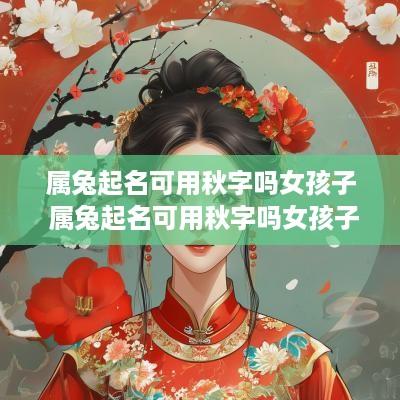 属兔起名可用秋字吗女孩子 属兔起名可用秋字吗女孩子名字