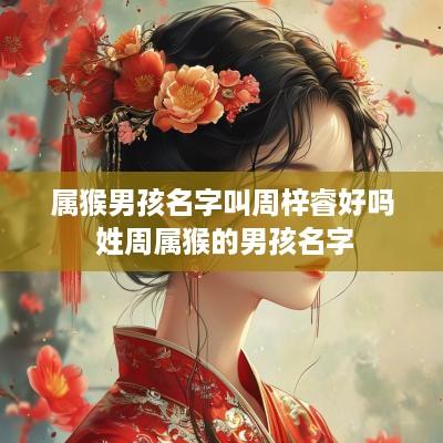 属猴男孩名字叫周梓睿好吗 姓周属猴的男孩名字