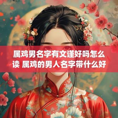 属鸡男名字有文谨好吗怎么读 属鸡的男人名字带什么好