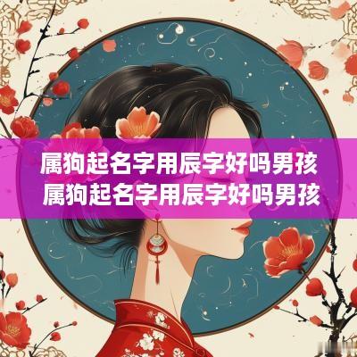 属狗起名字用辰字好吗男孩 属狗起名字用辰字好吗男孩子