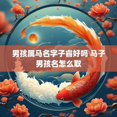 男孩属马名字子睿好吗 马子男孩名怎么取