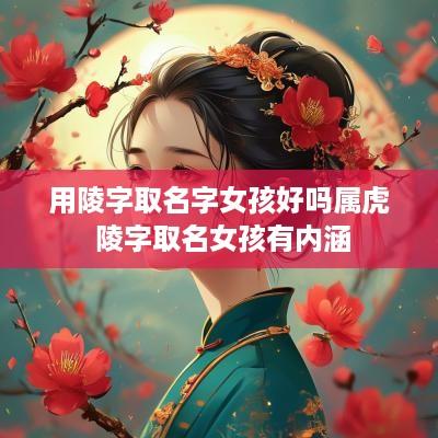 用陵字取名字女孩好吗属虎 陵字取名女孩有内涵