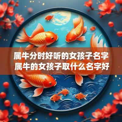 属牛分时好听的女孩子名字 属牛的女孩子取什么名字好听有内涵