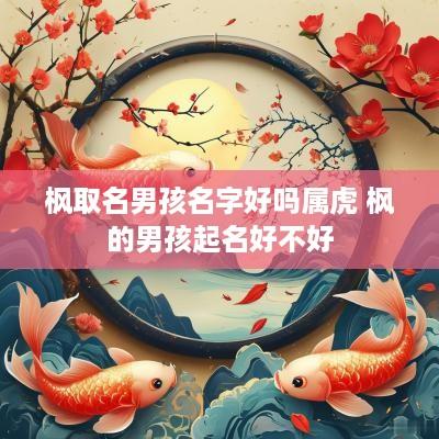 枫取名男孩名字好吗属虎 枫的男孩起名好不好