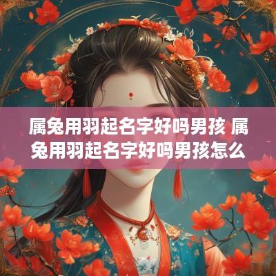 属兔用羽起名字好吗男孩 属兔用羽起名字好吗男孩怎么取