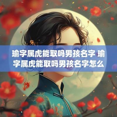 瑜字属虎能取吗男孩名字 瑜字属虎能取吗男孩名字怎么取