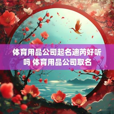 体育用品公司起名迪芮好听吗 体育用品公司取名