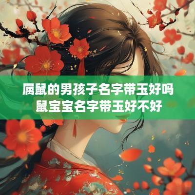 属鼠的男孩子名字带玉好吗 鼠宝宝名字带玉好不好