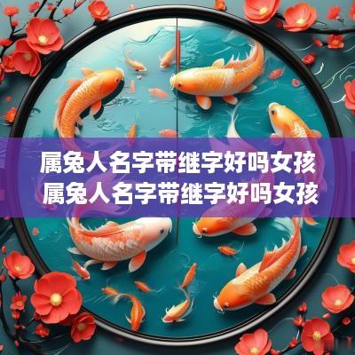 属兔人名字带继字好吗女孩 属兔人名字带继字好吗女孩