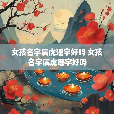 女孩名字属虎瑶字好吗 女孩名字属虎瑶字好吗