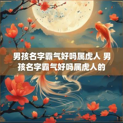 男孩名字霸气好吗属虎人 男孩名字霸气好吗属虎人的