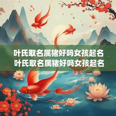叶氏取名属猪好吗女孩起名 叶氏取名属猪好吗女孩起名字