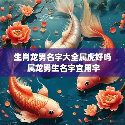 生肖龙男名字大全属虎好吗 属龙男生名字宜用字