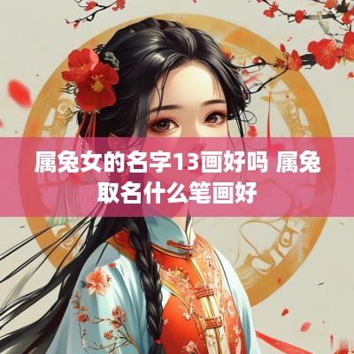 属兔女的名字13画好吗 属兔取名什么笔画好