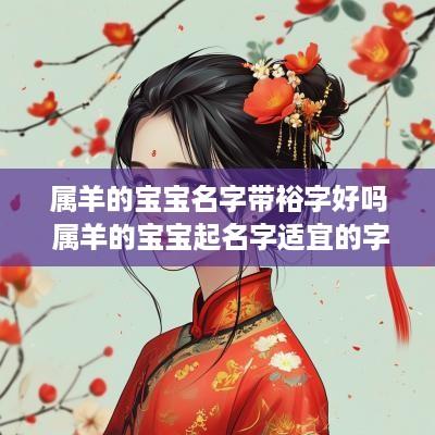 属羊的宝宝名字带裕字好吗 属羊的宝宝起名字适宜的字