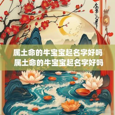 属土命的牛宝宝起名字好吗 属土命的牛宝宝起名字好吗男孩
