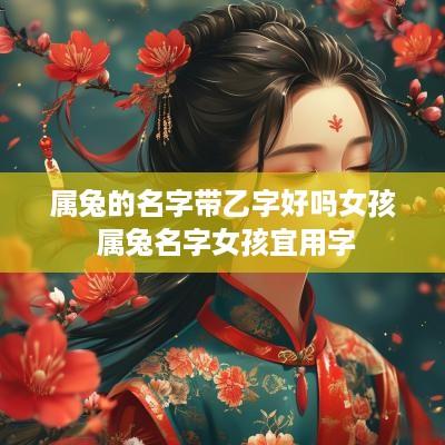 属兔的名字带乙字好吗女孩 属兔名字女孩宜用字