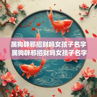 属狗辟邪招财吗女孩子名字 属狗辟邪招财吗女孩子名字叫什么