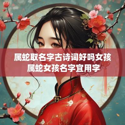 属蛇取名字古诗词好吗女孩 属蛇女孩名字宜用字