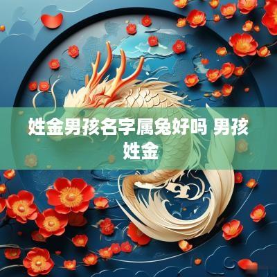 姓金男孩名字属兔好吗 男孩 姓金