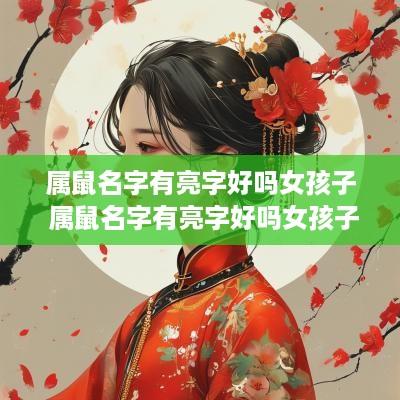 属鼠名字有亮字好吗女孩子 属鼠名字有亮字好吗女孩子取名