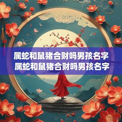 属蛇和鼠猪合财吗男孩名字 属蛇和鼠猪合财吗男孩名字怎么取