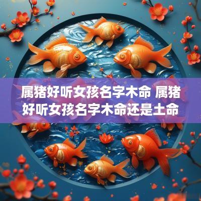 属猪好听女孩名字木命 属猪好听女孩名字木命还是土命