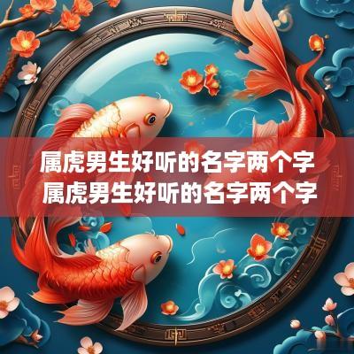 属虎男生好听的名字两个字 属虎男生好听的名字两个字大全