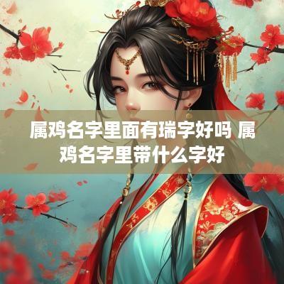 属鸡名字里面有瑞字好吗 属鸡名字里带什么字好