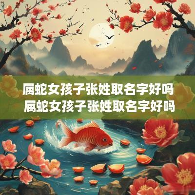 属蛇女孩子张姓取名字好吗 属蛇女孩子张姓取名字好吗