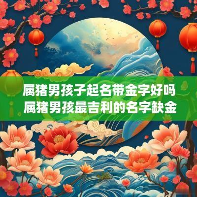 属猪男孩子起名带金字好吗 属猪男孩最吉利的名字缺金