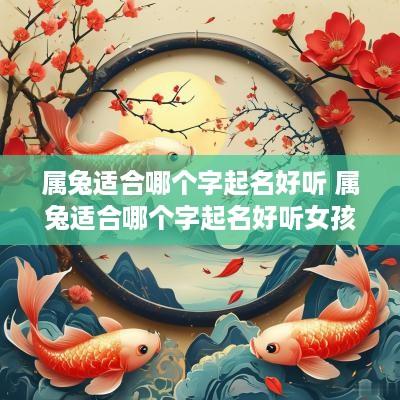 属兔适合哪个字起名好听 属兔适合哪个字起名好听女孩