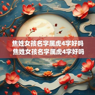焦姓女孩名字属虎4字好吗 焦姓女孩名字属虎4字好吗