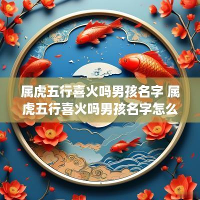 属虎五行喜火吗男孩名字 属虎五行喜火吗男孩名字怎么取