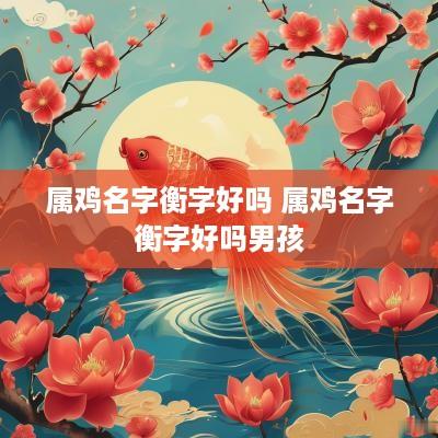 属鸡名字衡字好吗 属鸡名字衡字好吗男孩
