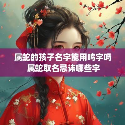 属蛇的孩子名字能用鸣字吗 属蛇取名忌讳哪些字