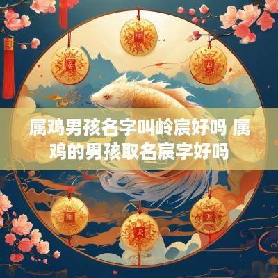 属鸡男孩名字叫岭宸好吗 属鸡的男孩取名宸字好吗