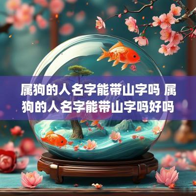 属狗的人名字能带山字吗 属狗的人名字能带山字吗好吗