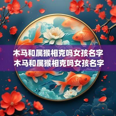 木马和属猴相克吗女孩名字 木马和属猴相克吗女孩名字大全