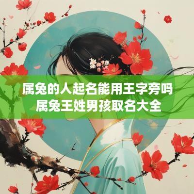 属兔的人起名能用王字旁吗 属兔王姓男孩取名大全