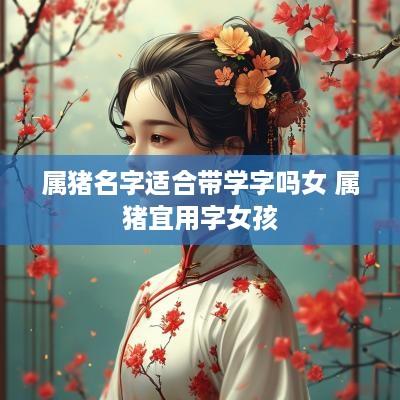 属猪名字适合带学字吗女 属猪宜用字女孩