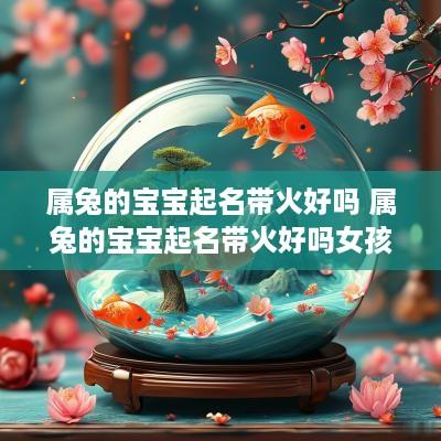 属兔的宝宝起名带火好吗 属兔的宝宝起名带火好吗女孩