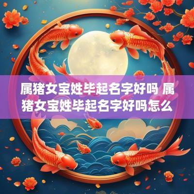 属猪女宝姓毕起名字好吗 属猪女宝姓毕起名字好吗怎么取