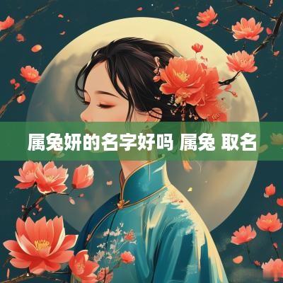 属兔妍的名字好吗 属兔 取名