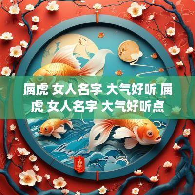 属虎 女人名字 大气好听 属虎 女人名字 大气好听点