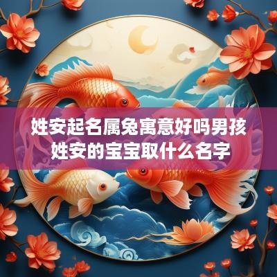 姓安起名属兔寓意好吗男孩 姓安的宝宝取什么名字