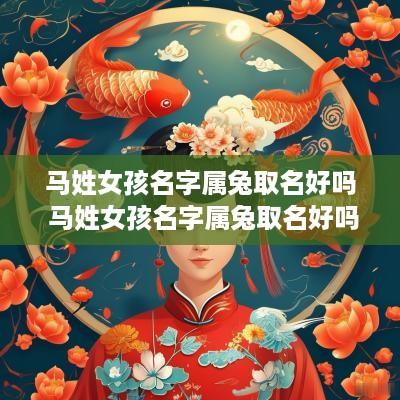 马姓女孩名字属兔取名好吗 马姓女孩名字属兔取名好吗