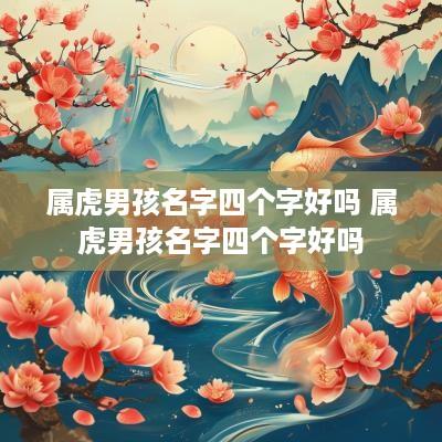 属虎男孩名字四个字好吗 属虎男孩名字四个字好吗